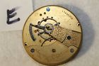 17456302 Watch Parts Movement Ser Waltham Repair 18s Pocket