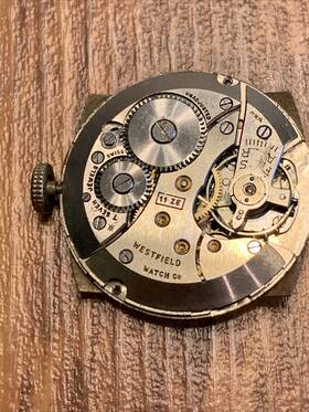 11ze Westfield 10zl Cal Rnd Watch Movement Parts/repair 7j