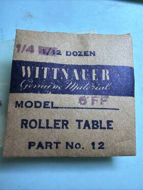 Wittnauer 12-6ff Roller Table #12-6ff Movement 1 Without Original Package