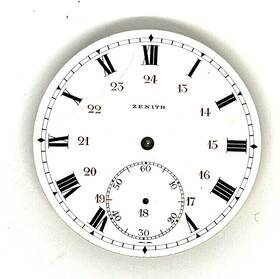 2015176 Zenith Antique Pwm -serial #2015176 Inch Canadian 24 Hour Dial 1917 Working #785