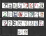 Us #1844-1869 1980-85 First Great American Series- Mint Never Hinged. Fixed Price $5.85.
