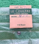 Jaeger Lecoultre Hour Wheel Cal. 449 450 Part 250 19SS. Fixed Price $23.99.