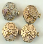 Lot Of 4 Lady's Bulova Wristwatch Movements - Parts / Repair. Fixed Price $36.00.