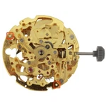 Miyota/citizen 8N24 Ltd 3 Hand Automatic Mechanical Skeleton Watch Movement Gold. Fixed Price $125.53.