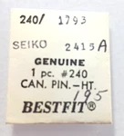 Seiko 2415A 2411A 2435A Cannon Pinion Watch Part #240/1783 0225242. Fixed Price $19.95.