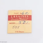 Longines Genuine Material Upper Center Jewel Part 601 For Cal. 501. Fixed Price $29.95.