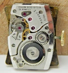 Vintage 670 21 Jewel Adj Lord Elgin Wrist Watch Movement With Dial Hands. Fixed Price $49.00.
