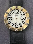 Large Vintage Quartz Wrist Watch Pearl Thailand Ladies Women's Steampunk 53.6MM. Fixed Price $26.10.
