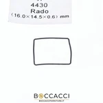 Generic Caseback Gasket 47-4430 For Rado 16X14.5X0.6 (new). Fixed Price $19.08.