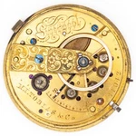 M.i. Tobias & Co. Of Liverpool English Antique Fusee Pocket Watch Movement. Fixed Price $316.00.