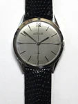 Vintage Lecoultre 14K White Gold Case Cal. 417 3CW 32.5MM Runs Well New Strap. Fixed Price $1199.00.