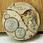 Vintage Elgin 1924 Grade 447 Model Jewel 10/0S 3/4 Plate Watch Movement. Fixed Price $24.00.
