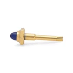 Cartier Pendulette Quartz Blue Sapphire 20MM Alarm Clock Pusher Crown VA400239. Fixed Price $189.00.