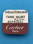 Original Cartier Tank Must 09760541 Crown (U2). Fixed Price $159.21.