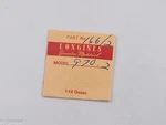 Longines Genuine Material Part #166.2 Case Clamp For 970.2. Fixed Price $29.95.