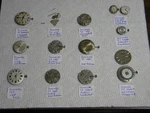 Caravelle Automatic & Manual Wrist Watch Movements Qty 12 Each With Partials. Fixed Price $125.00.