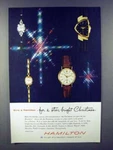 1958 Hamilton Kimberly, Druscilla, K-458 Watch Ad. Fixed Price $17.99.
