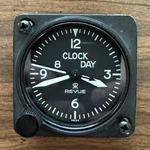 Revue Thommen Lemania Cal Z8 A-11 Aircraft Clock White Numbers Hands NO1. Fixed Price $369.95.