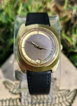 Vtg Hamilton 1970 Pan-europ 64058-4 Men's 34MM Watch 694A Automatic 16K Gp 17J!!. Fixed Price $399.99.