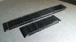Original Must De Cartier Band 16X16MM Shiny Black Crocodile - 99X50 Lengths. Fixed Price $190.00.