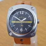 Mens Xxl Retro Style Diesel DZ1199 Black & Yellow Oversized Sports Watch Nwot. Fixed Price $132.97.
