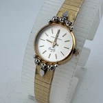 Vintage Hamilton Analog Quartz Watch Women Gold Plated Diamonds For Parts Repair. Fixed Price $69.99.