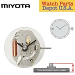 Original Miyota 2034 Japan Quartz Movement, Hands, Second Disc Compatible, New. Fixed Price $13.95.