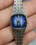 Womens Seiko Blue Dial Watch 2820R 17J For Repair. Fixed Price $25.00.
