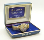 Memphis State University Basketball Bulova 66 Date King Automatic Watch 11ALACD. Fixed Price $249.99.