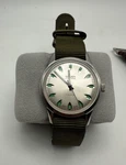 Vintage 1960S Gruen N510CA Day-nite Hour Jump Dial 12 Color Change. Fixed Price $750.00.