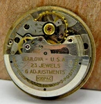 Vintage 1955 Bulova 10BPAC 23J 6 Adjustment Automatic Men's Wrist Watch Movement. Fixed Price $69.00.