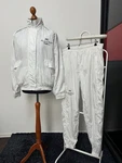 Iwc International Watch Co Schaffhausen Men's Vtg White Nylon Tracksuit Xl. Fixed Price $155.00.