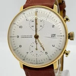 Junghans Max Bill Chronoscope Automatic Chronograph 40MM Men's Watch Junk. Fixed Price $935.00.