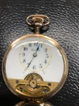 Hebdomas 8 Day Pocket Watch Beautiful Gold Filled Case. Fixed Price $650.00.