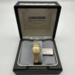 Longines Ladies 10K Rolled Gold Plate Watch 18 Mm Vintage New Nos Box Works. Fixed Price $394.99.