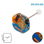 Eta 579.105 Replaces 561.003 Swiss Movement, Height 2, Hands, Jewels.. Fixed Price $50.00.