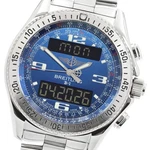 Breitling B-1 A68362 Blue Dial Quartz Men's Watch 948424. Fixed Price $1881.39.