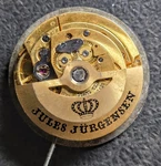 Jules Jurgensen 17 Jewel Watch Movement Authentic Original Self Wind. Fixed Price $49.00.