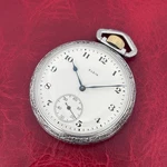 Vintage 1921 Elgin 16S/17J Model Grade 387 Pocket Watch Running. Fixed Price $99.00.