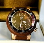 Charles Raymond 7151 Rose Gold Brown Watch Quartz Mens W/ Box. Fixed Price $29.99.