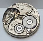 Ball 999P Official Standard Railroad Pocket Watch Movement 21J 5 Adj. Fixed Price $185.00.