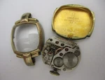 Omega R13.5 Or R135 17-JEWEL Mechanical Watch Movement In 14K Gold-filled Case. Fixed Price $189.99.