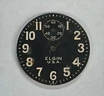 Elgin Military 16 Size Black Pocket Dial Out Of Watchmaker's Estate!. Fixed Price $29.95.