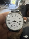 Gents Jaeger Lecoultre Mechanical Manual Wind Wristwatch Stainless Steel. Fixed Price $950.00.