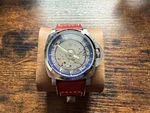 Custom Built Watch Swiss Eta 6498 Movement Handmade - Strap. Fixed Price $437.32.