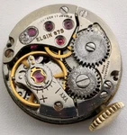 Rare Elgin 875 High Grade Eta Cal. 2442 17 Jewel Watch Movement Running. Fixed Price $30.00.