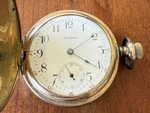 Waltham Pocket Watch Circa 1870 S-1880 Working Order Case Slightly Bent. Fixed Price $300.00.