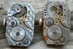 Two Illinois 807A Wristwatch Movements Sold For Parts / Repair 17J (E3T3). Fixed Price $49.95.