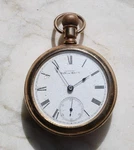 American Waltham Gold- Filled Open Face Large Men's Pocket Watch Circa 1890. Fixed Price $359.10.
