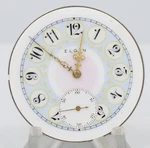 Beautiful Dial Elgin, Grade 241, 17 Jewel, 16-SIZE Pocket Watch Movement. Fixed Price $65.00.